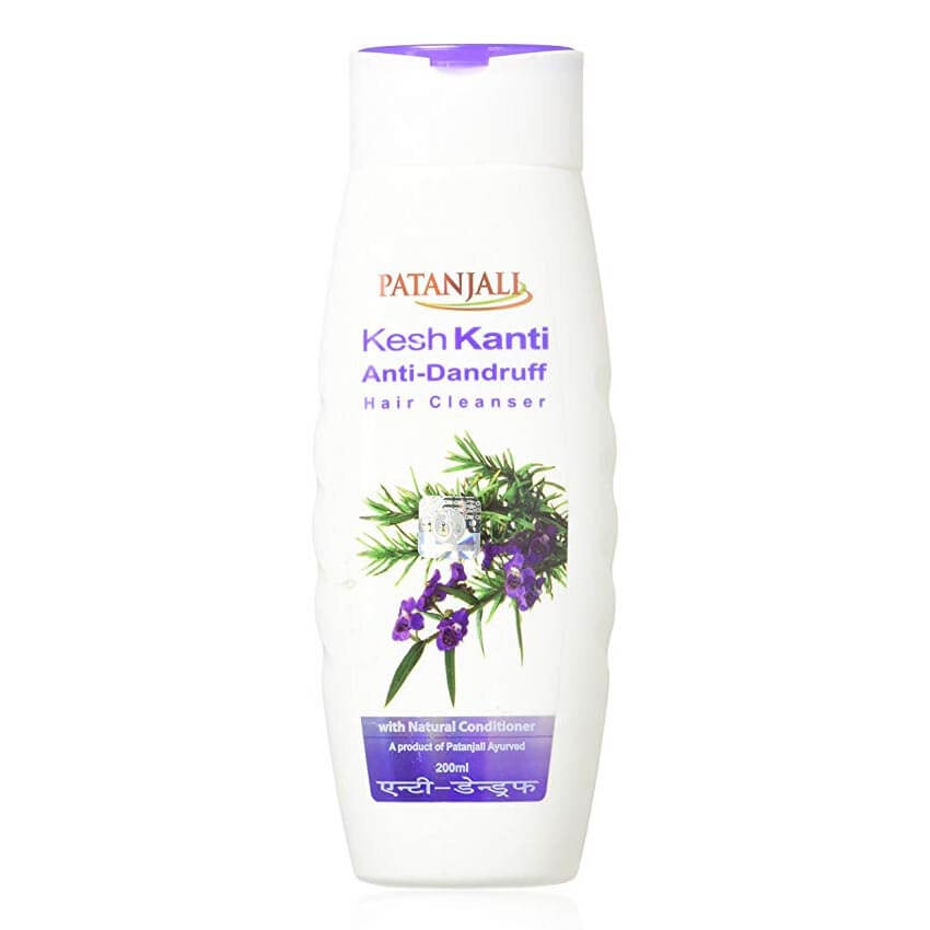 Patanjali Kesh Kanti Anti-Dandruff Hair Cleanser Shampoo, 200ml