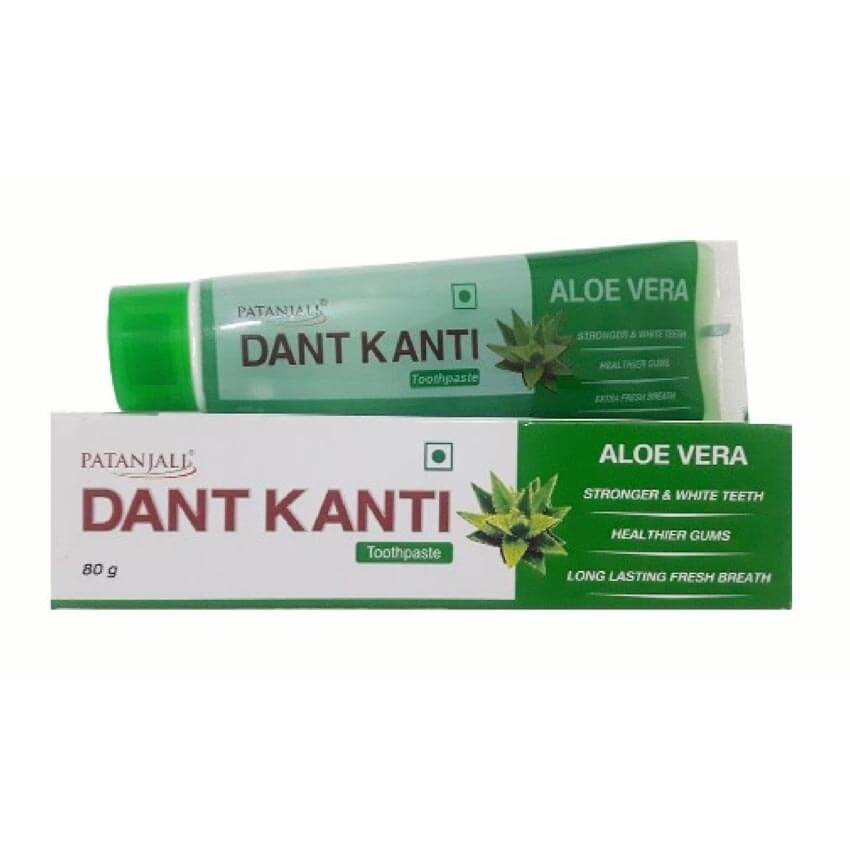 Patanjali Dant Kanti Aloe Vera ToothPaste, 80g