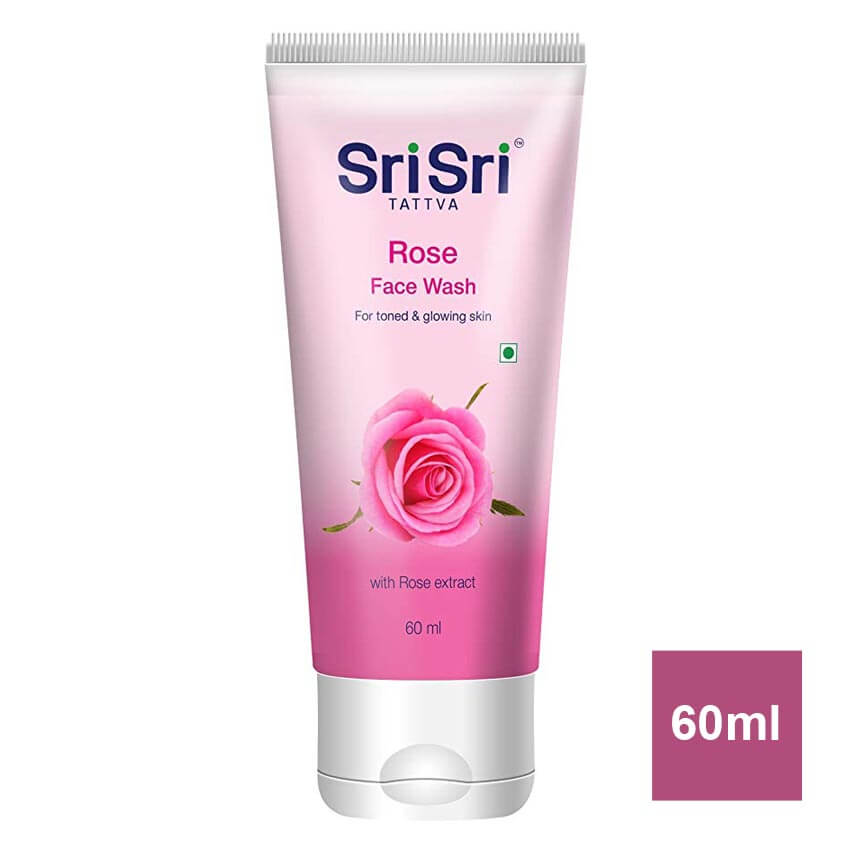 Sri Sri Tattva Rose Face Wash, 60ml