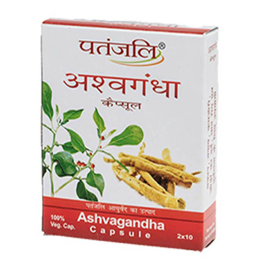 Patanjali Ashwagandha Capsule, 20Cap