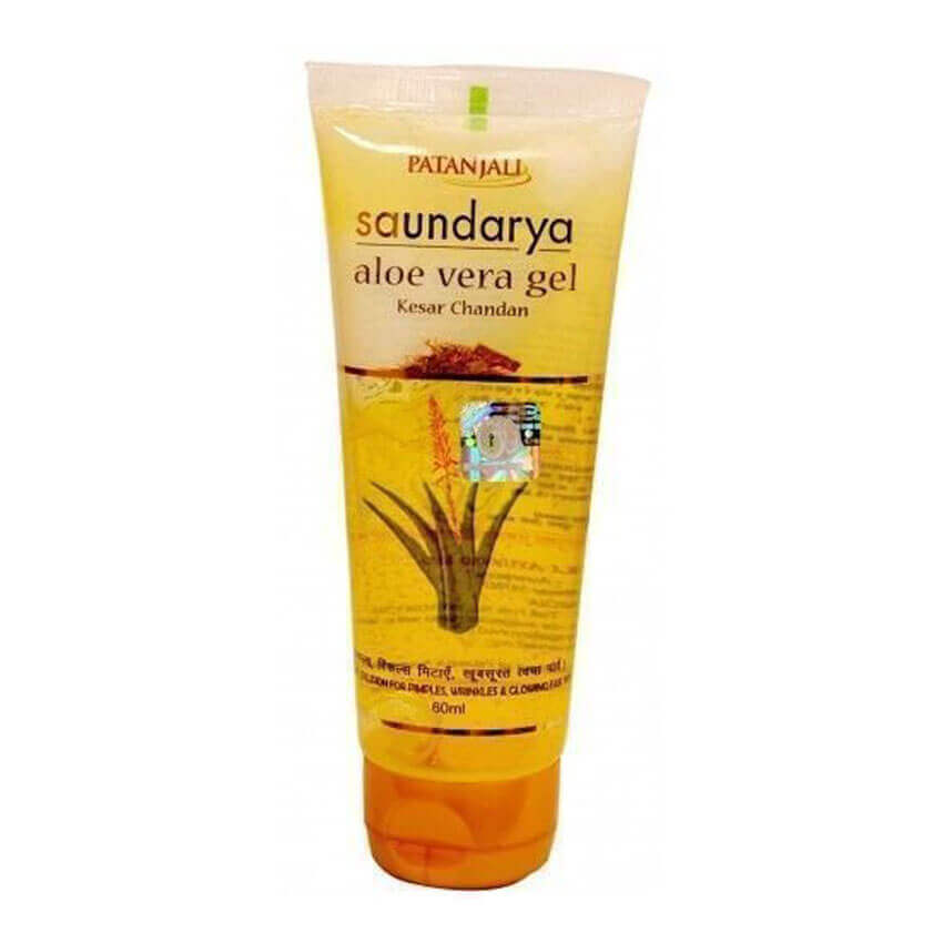 Patanjali Saundarya Alovera Gel Kesar Chandan, 150ml