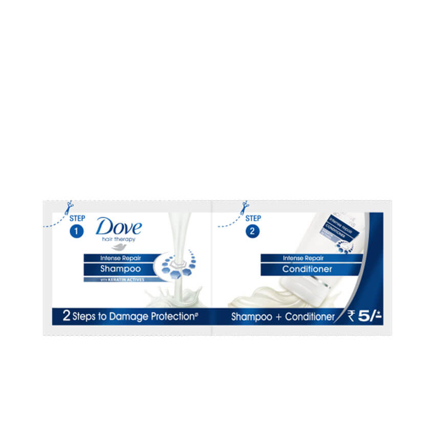 Dove Intense Repair Shampoo, 12ml