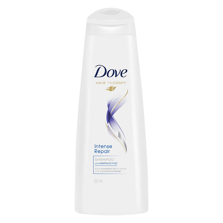 Dove Intense Repair Shampoo, 80ml