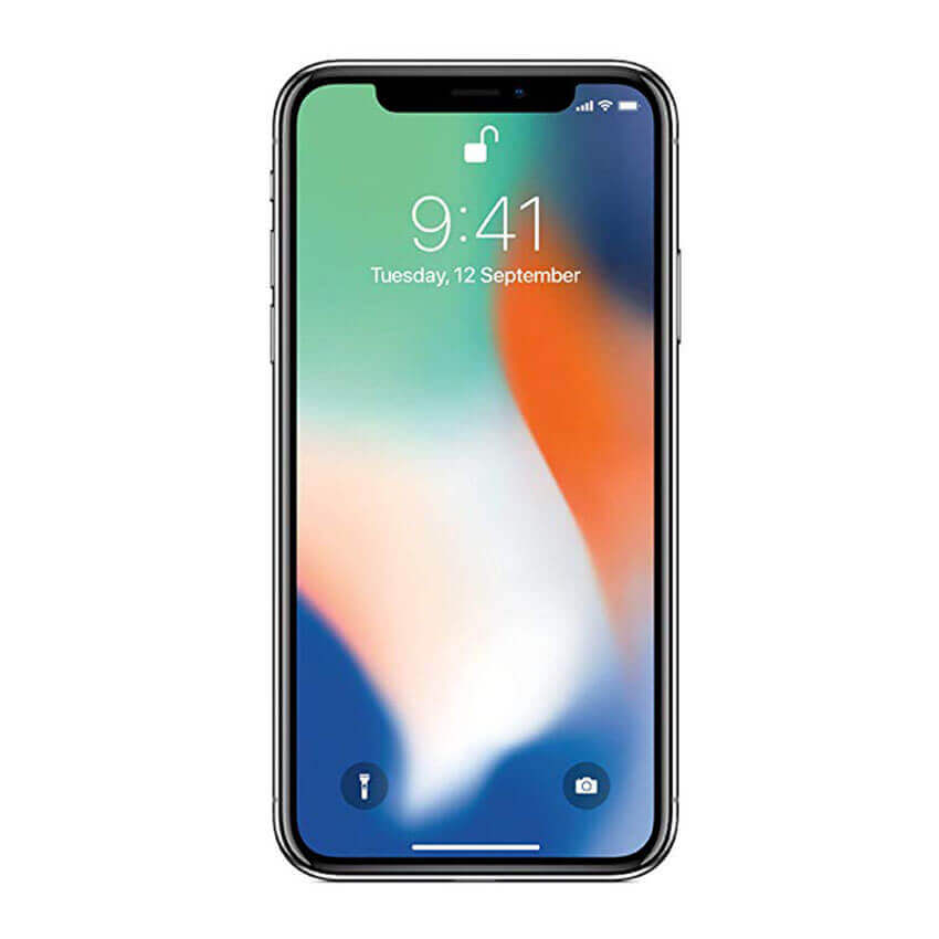 Apple iPhone X, Silver, 64GB