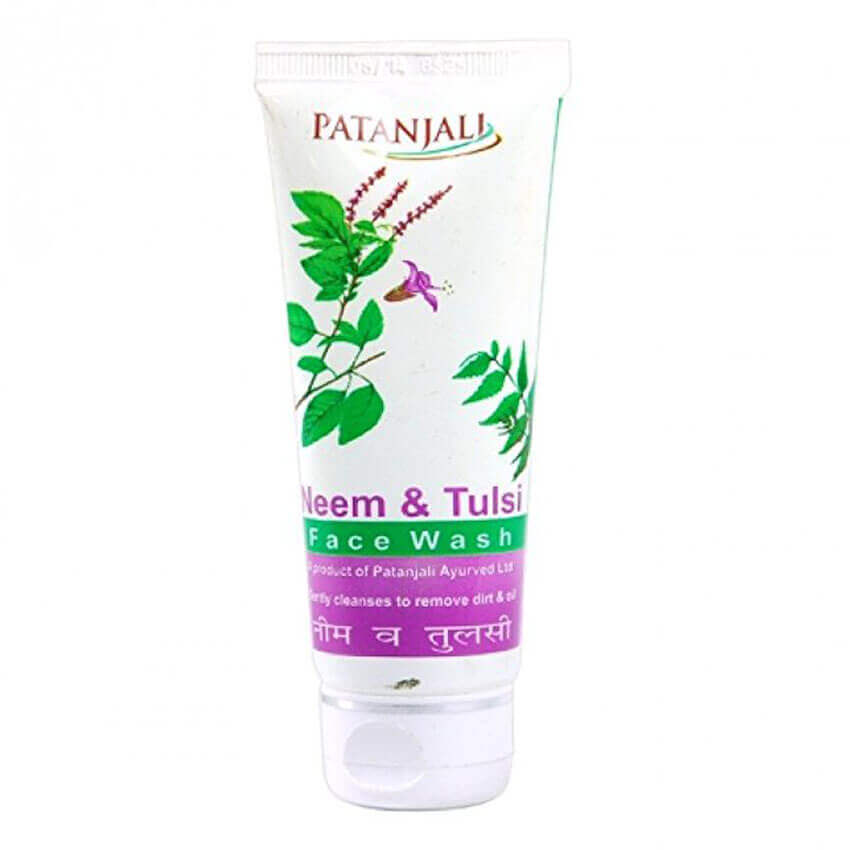 Patanjali Neem Tulsi Face Wash, 60ml