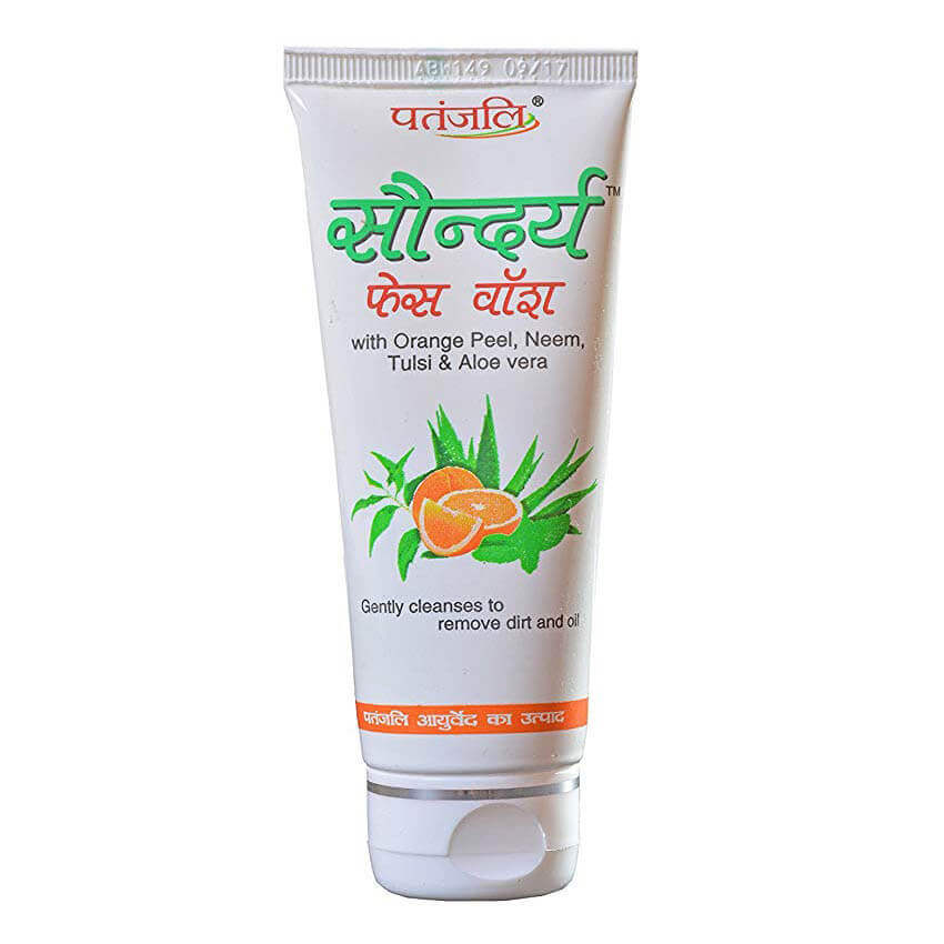 Patanjali Saundarya Face Wash, 60g