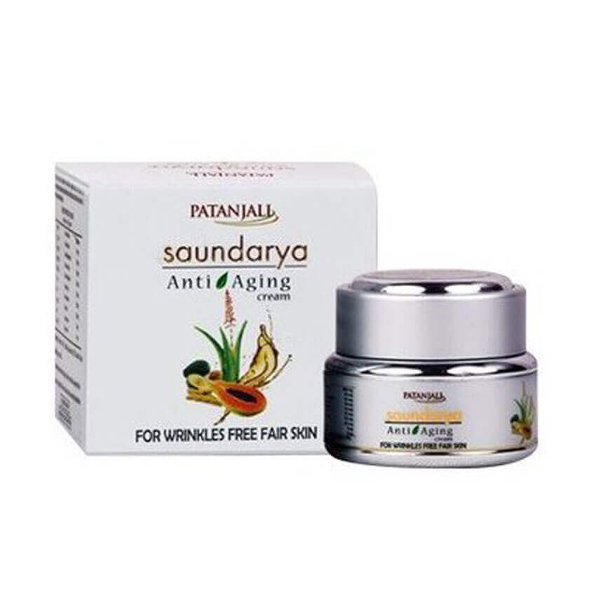 Patanjali Saundarya Anti Aging Cream, 50g
