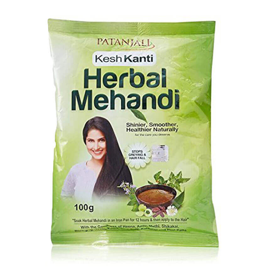 Patanjali Kesh Kanti Herbal Mehandi, 100g