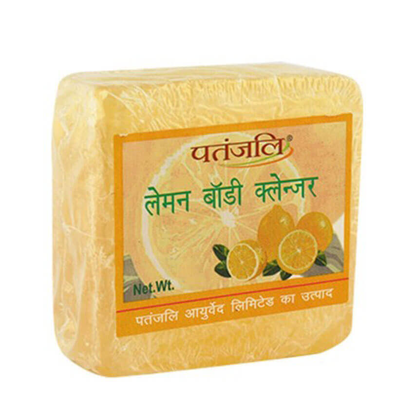 Patanjali Lemon Body Cleanser Soap, 125g
