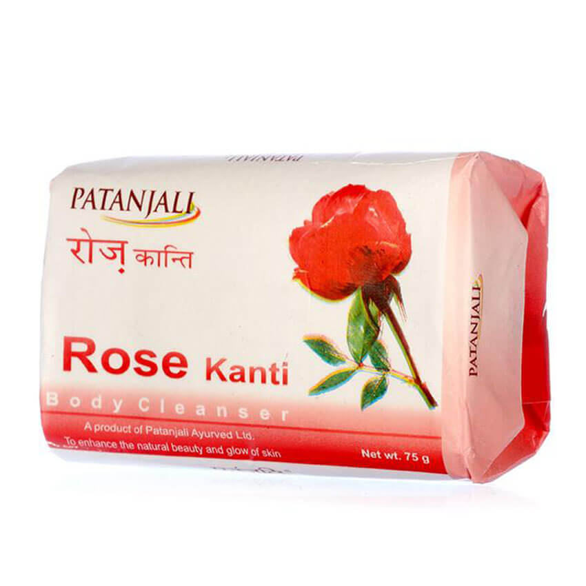 Patanjali Rose Kanti Soap, 75g